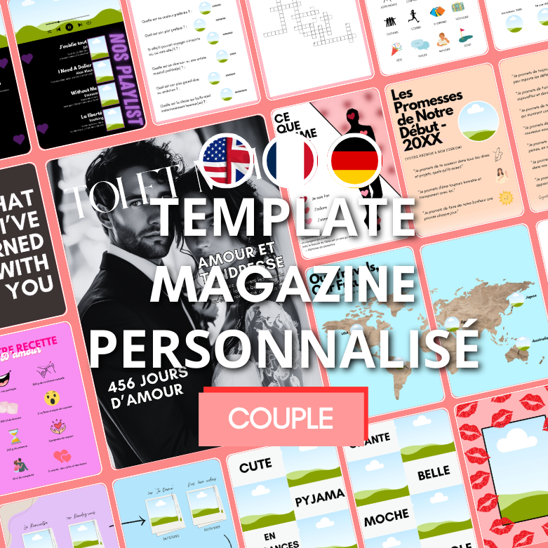 Magazine personnalisé COUPLE